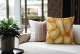 Dilar Animal Print Faux Suede Square Indoor Pillow