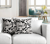 Dilla Floral Reversible Indoor/Outdoor Square Pillow
