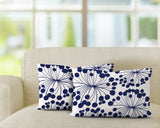 Dilla Floral Reversible Indoor/Outdoor Rectangular Pillow