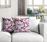 Dilla Floral Reversible Indoor/Outdoor Square Pillow