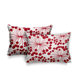 Dilla Floral Reversible Indoor/Outdoor Rectangular Pillow