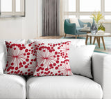 Dilla Floral Reversible Indoor/Outdoor Square Pillow