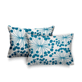 Dilla Floral Reversible Indoor/Outdoor Rectangular Pillow