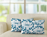 Dilla Floral Reversible Indoor/Outdoor Rectangular Pillow