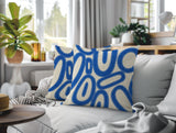 Dina Tribal Indoor/Outdoor Reversible Square Pillow