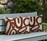 Dina Tribal Indoor/Outdoor Reversible Rectangular Pillow