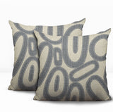 Dina Tribal Indoor/Outdoor Reversible Square Pillow