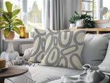 Dina Tribal Indoor/Outdoor Reversible Square Pillow
