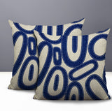 Dina Tribal Indoor/Outdoor Reversible Square Pillow