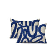 Dina Tribal Indoor/Outdoor Reversible Rectangular Pillow