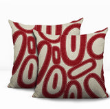 Dina Tribal Indoor/Outdoor Reversible Square Pillow