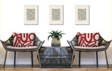Dina Tribal Indoor/Outdoor Reversible Rectangular Pillow