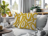 Dina Tribal Indoor/Outdoor Reversible Square Pillow