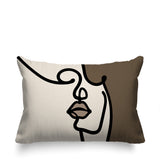 Diva Abstract Lumbar Indoor/Outdoor Throw Pillow