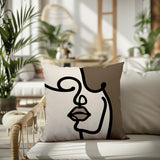 Diva Abstract Lumbar Indoor/Outdoor Throw Pillow