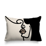 Diva Abstract Lumbar Indoor/Outdoor Throw Pillow