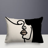 Diva Abstract Lumbar Indoor/Outdoor Throw Pillow