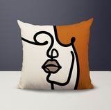 Diva Abstract Square Indoor/Outdoor Throw Pillow