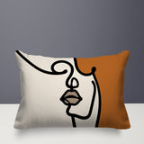 Diva Abstract Lumbar Indoor/Outdoor Throw Pillow