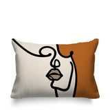 Diva Abstract Lumbar Indoor/Outdoor Throw Pillow
