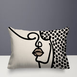 Diva Abstract Lumbar Indoor/Outdoor Throw Pillow