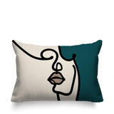 Diva Abstract Lumbar Indoor/Outdoor Throw Pillow