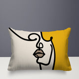 Diva Abstract Lumbar Indoor/Outdoor Throw Pillow