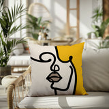 Diva Abstract Lumbar Indoor/Outdoor Throw Pillow