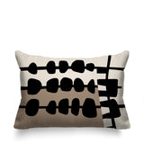 Dola Abstract Reversible Indoor/Outdoor Rectangular Pillow