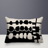 Dola Abstract Reversible Indoor/Outdoor Rectangular Pillow