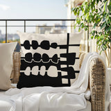 Dola Abstract Reversible Indoor/Outdoor Rectangular Pillow
