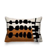 Dola Abstract Reversible Indoor/Outdoor Rectangular Pillow