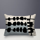 Dola Abstract Reversible Indoor/Outdoor Rectangular Pillow