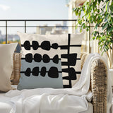 Dola Reversible Indoor/Outdoor Square Pillow