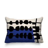 Dola Abstract Reversible Indoor/Outdoor Rectangular Pillow
