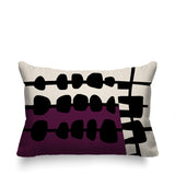 Dola Abstract Reversible Indoor/Outdoor Rectangular Pillow