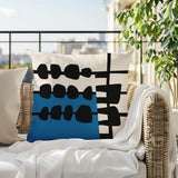 Dola Abstract Reversible Indoor/Outdoor Rectangular Pillow