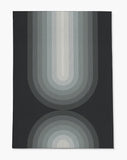 Dome low pile chair mat in Grey