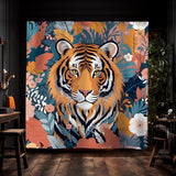 Doo Tiger Shower Curtain