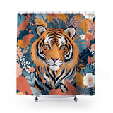 Doo Tiger Shower Curtain