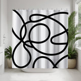 Doodles Shower Curtain