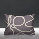 Doodles Abstract Reversible Indoor/Outdoor Rectangular Pillow
