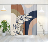 Dora Floral and Abstract Shower Curtain