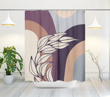 Dora Floral and Abstract Shower Curtain