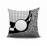 Dotrix Abstract Reversible Indoor/Outdoor Square Pillow
