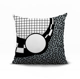 Dotrix Abstract Reversible Indoor/Outdoor Square Pillow