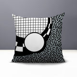 Dotrix Abstract Reversible Indoor/Outdoor Square Pillow