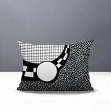 Dotrix Abstract Reversible Indoor/Outdoor Lumbar Pillow