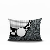 Dotrix Abstract Reversible Indoor/Outdoor Lumbar Pillow