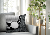 Dotrix Abstract Reversible Indoor/Outdoor Lumbar Pillow
